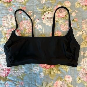 Black wild fable bikini top